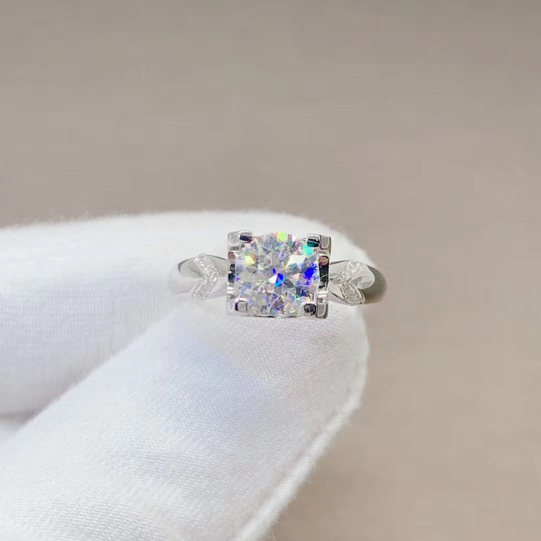 Moissanite Ring