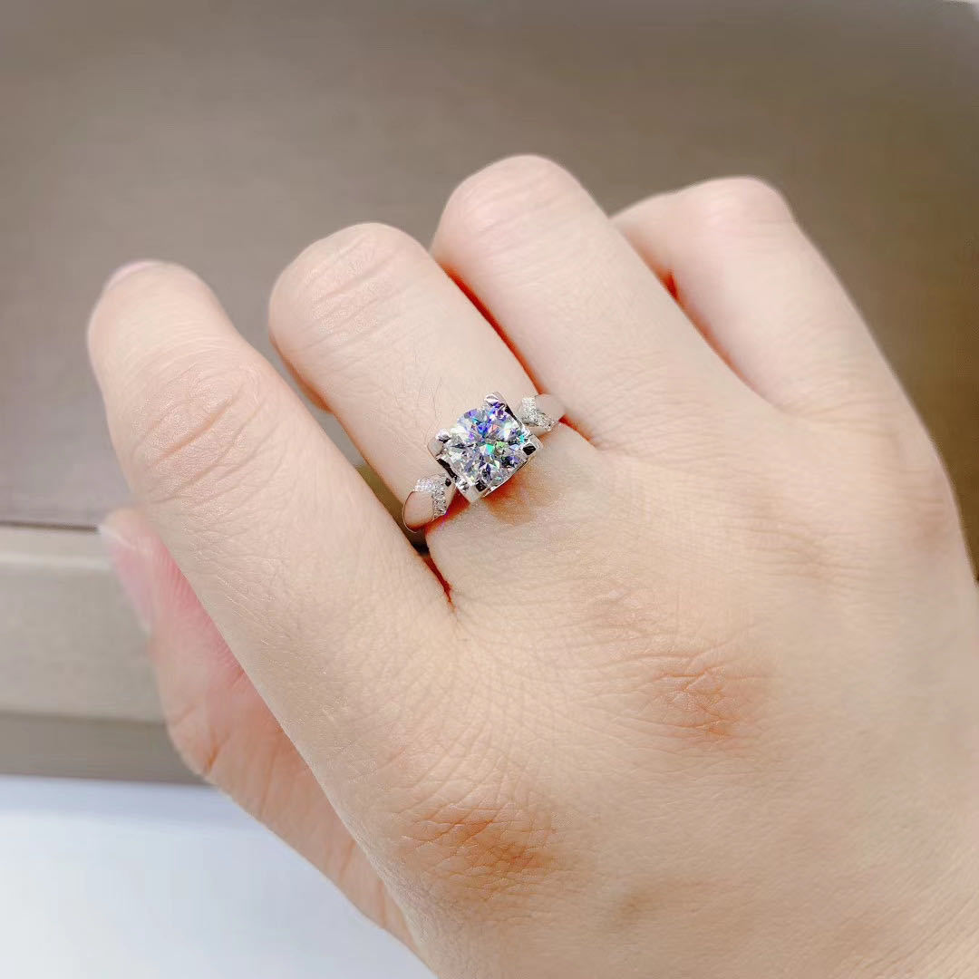 Moissanite Ring