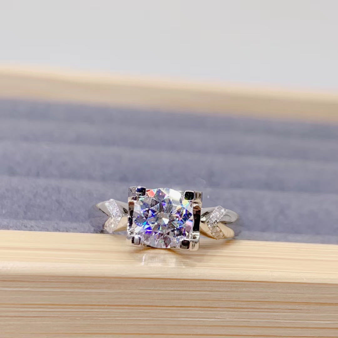 Moissanite Ring